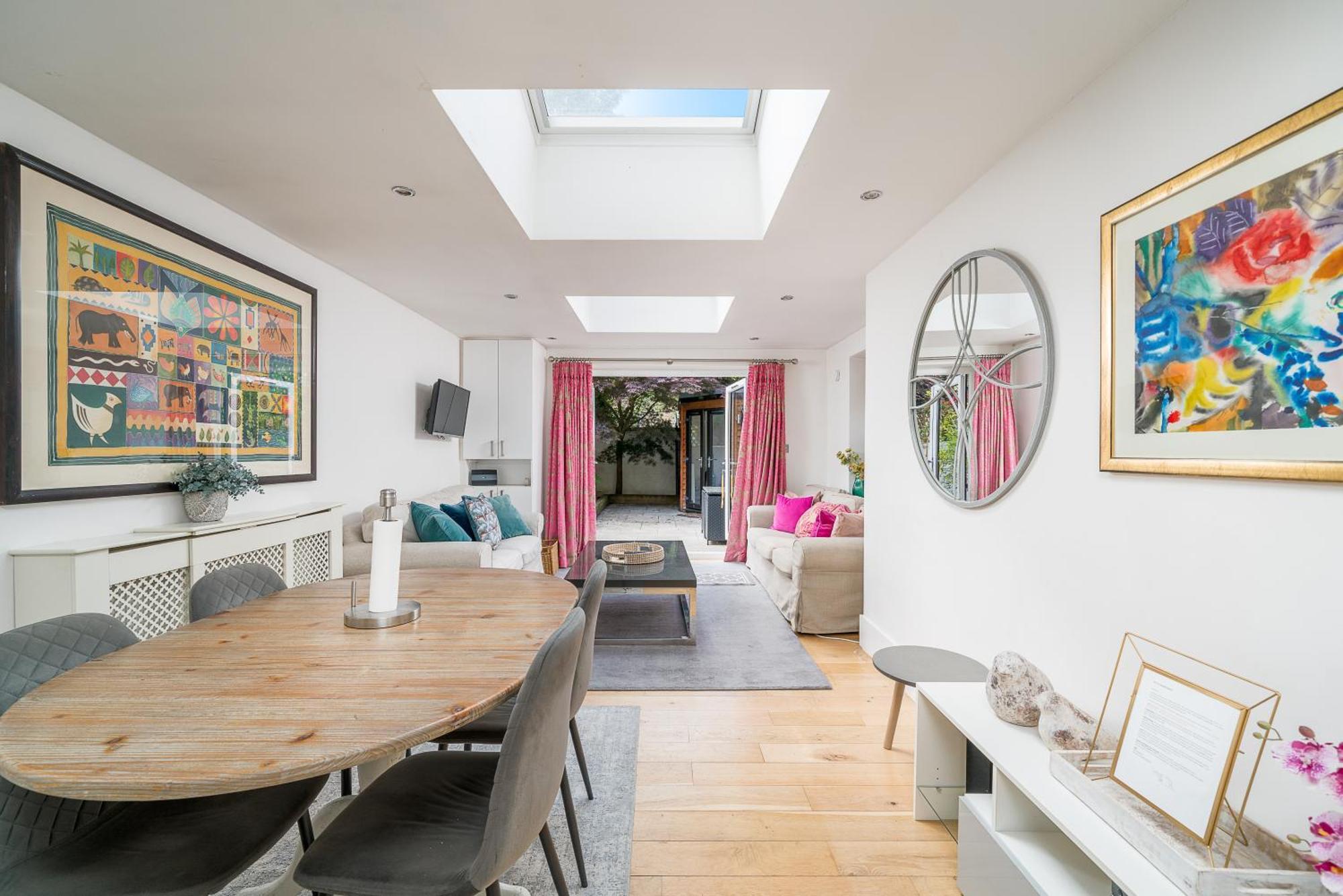 شقة Gorgeous Flat With Garden In Battersea لندن المظهر الخارجي الصورة