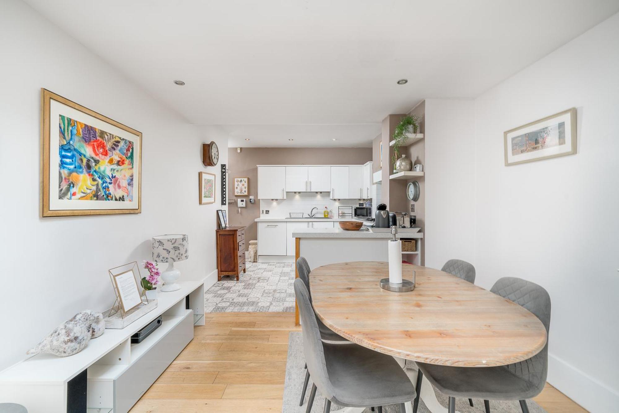شقة Gorgeous Flat With Garden In Battersea لندن المظهر الخارجي الصورة
